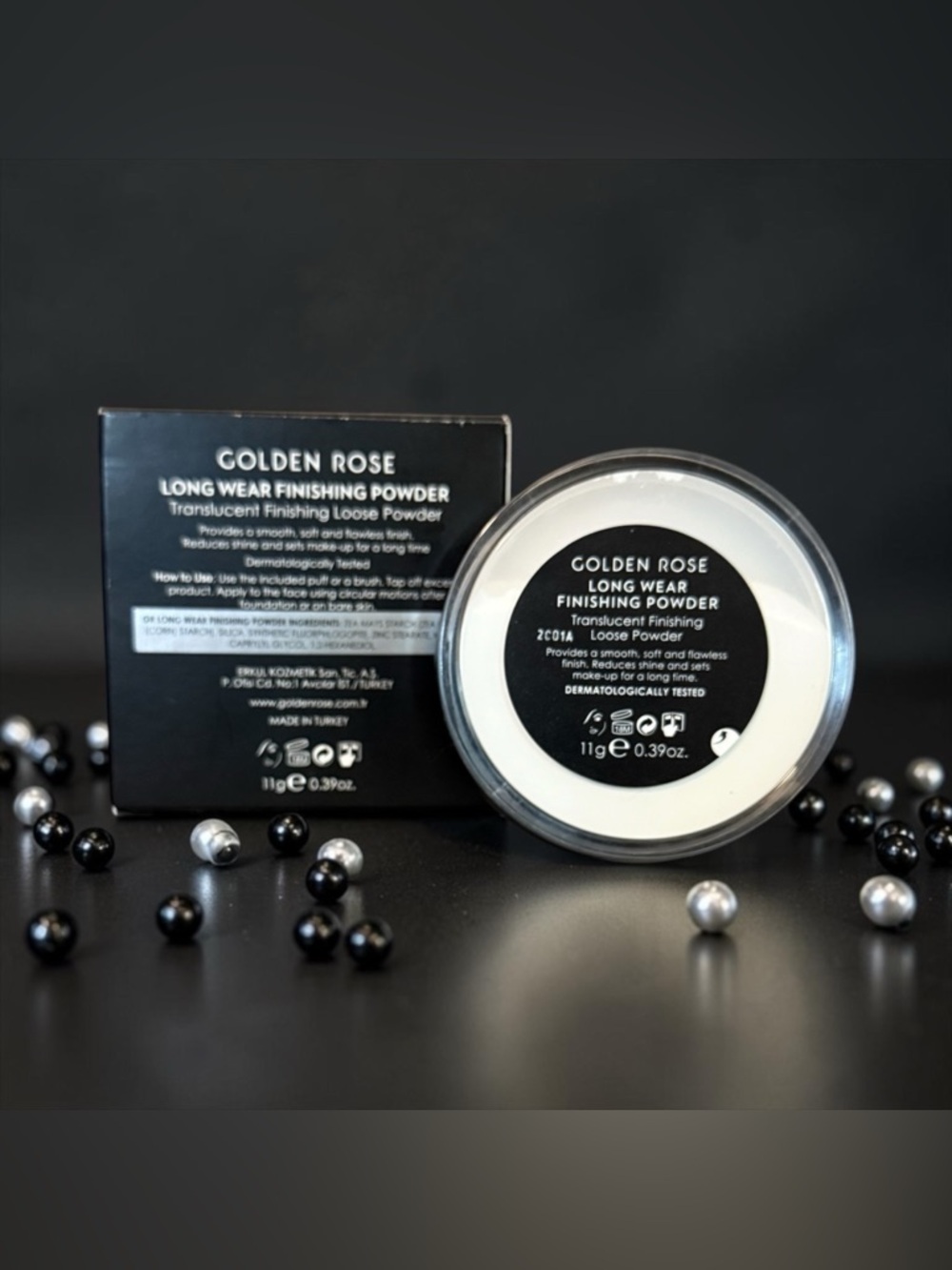 🖤GOLDEN ROSE🖤Long Wear Finishing Powder in Translucent/NIB - Picture 3 of 3